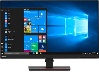 Картинка Монитор Lenovo ThinkVision T27q-20 61EDGAT2EU Монитор Lenovo ThinkVision T27q-20 61EDGAT2EU