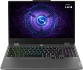 Lenovo Ноутбук Lenovo LOQ 15IRX9 Core i5-13450HX/16Gb/SSD512Gb/RTX4050 6Gb/15.6"/IPS/FHD/NoOS/grey (83DV00GBRK)