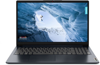 Ноутбук 15.6" HD LENOVO IdeaPad 1 blue (Cel N4020/8Gb/256Gb SSD/VGA int/noOS) (82V700DMPS) (английская клавиатура) Нужен переходник на EU