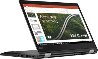 Ноутбук 13.3" IPS FHD Touch LENOVO ThinkPad L13 Yoga G2 black (Core i5 1135G7/16Gb/512Gb SSD/VGA int/FP/W10Pro) ((20VLS20600))