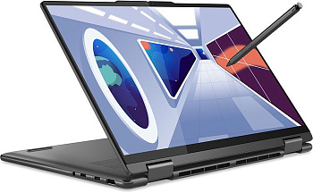 Lenovo Yoga Pro 7 14ARP8 14" WUXGA (1920x1200) OLED 400N, AMD Ryzen 5 7535U, 8GB Soldered LPDDR5 6400, 512GB SSD M.2, Radeon 660M, WiFi6, BT, TPM2.0, FHD Cam, 73Wh, 65W USB-C, Win 11 Home, 1.49kg,