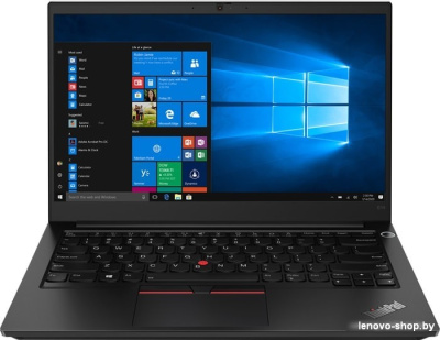 Ноутбук Lenovo ThinkPad E14 Gen 2 (20TA0028RT) 14" FHD IPS 250N/i5-1135G7/8GB/SSD512GB/Intel Iris Xe/720p/Fingerprint/Backlit/DOS/Black