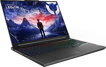 Ноутбук Lenovo Legion 7 16IRX9 Core i7 14700HX 32Gb SSD1Tb NVIDIA GeForce RTX4060 8Gb 16" IPS 3.2K (3200x2000) noOS black WiFi BT Cam (83FD0044RK)